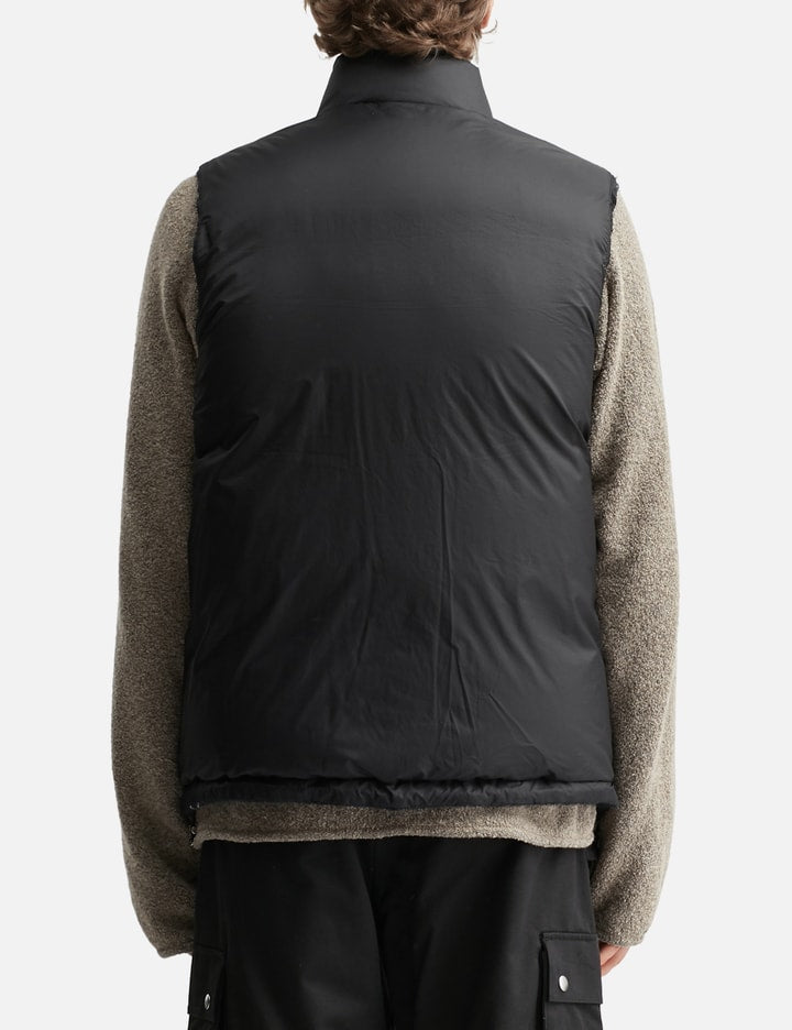 Plaid Puffer Reversivle Vest