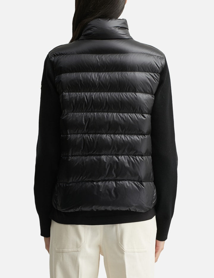 Padded Wool Cardigan