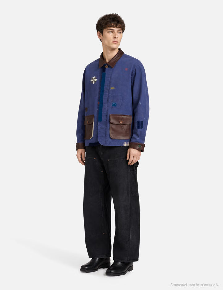Vintage-Finished Work Jacket