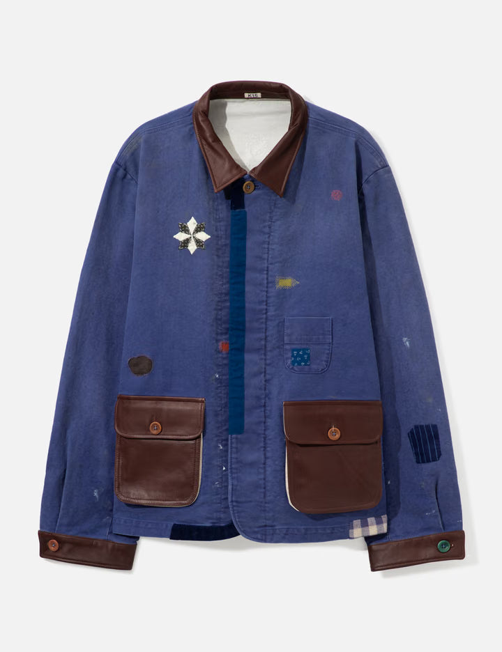 Vintage-Finished Work Jacket