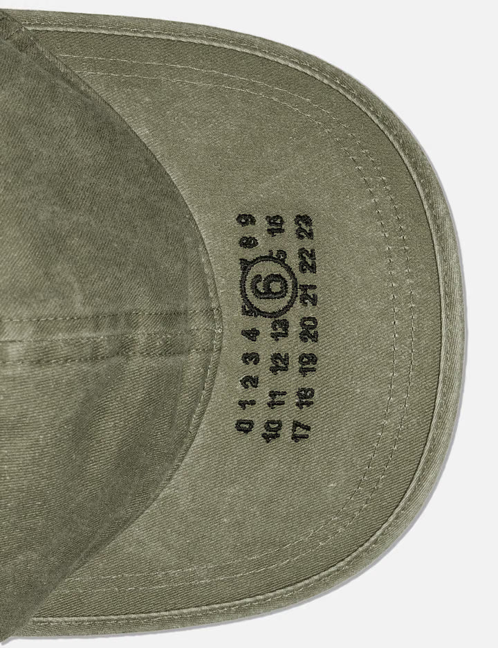 Washable Cotton Label Cap