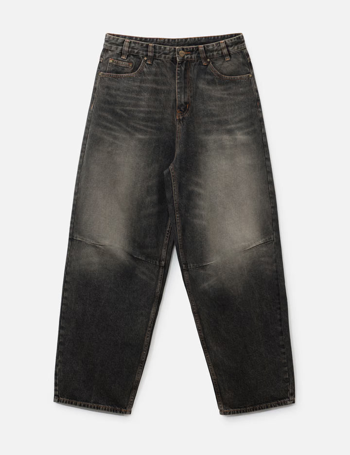 Wide Cut Denim Jeans