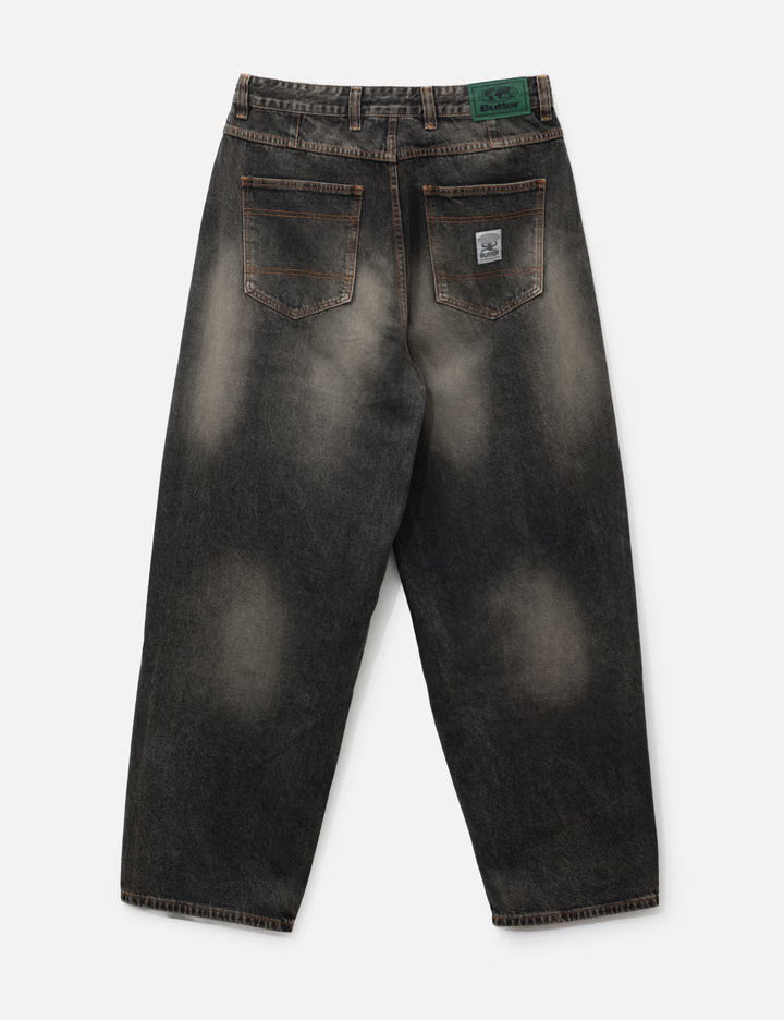 Wide Cut Denim Jeans