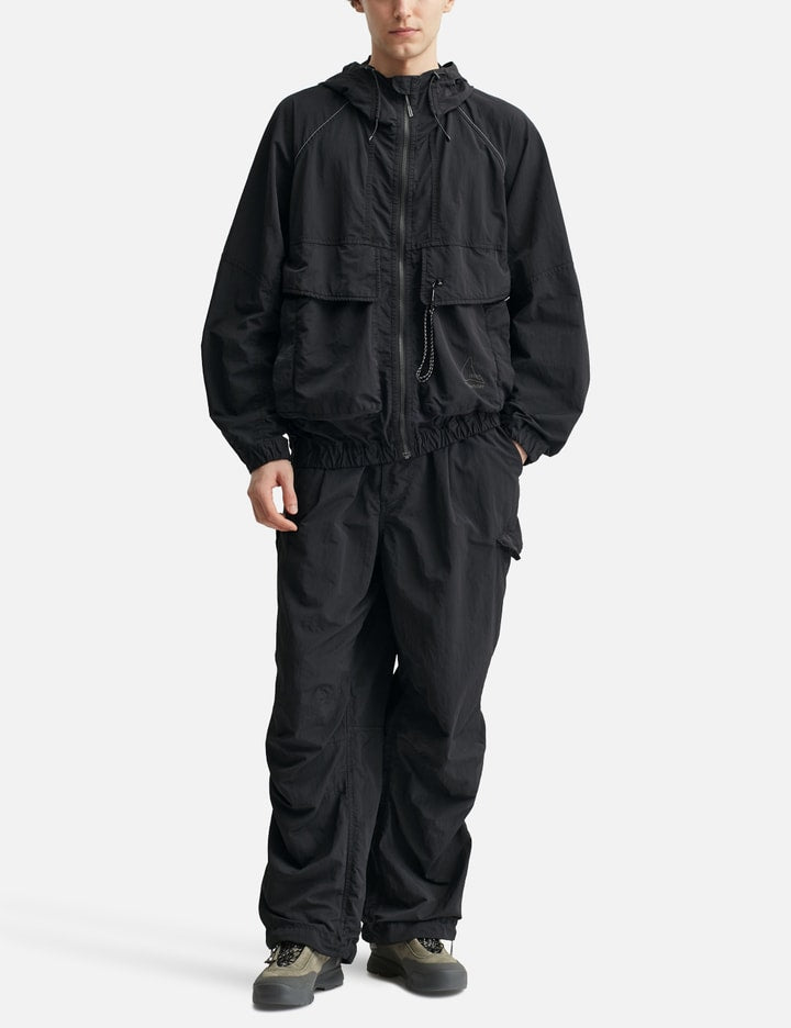 ROA x and wander Garment Dye Nylon Hooded Jacket