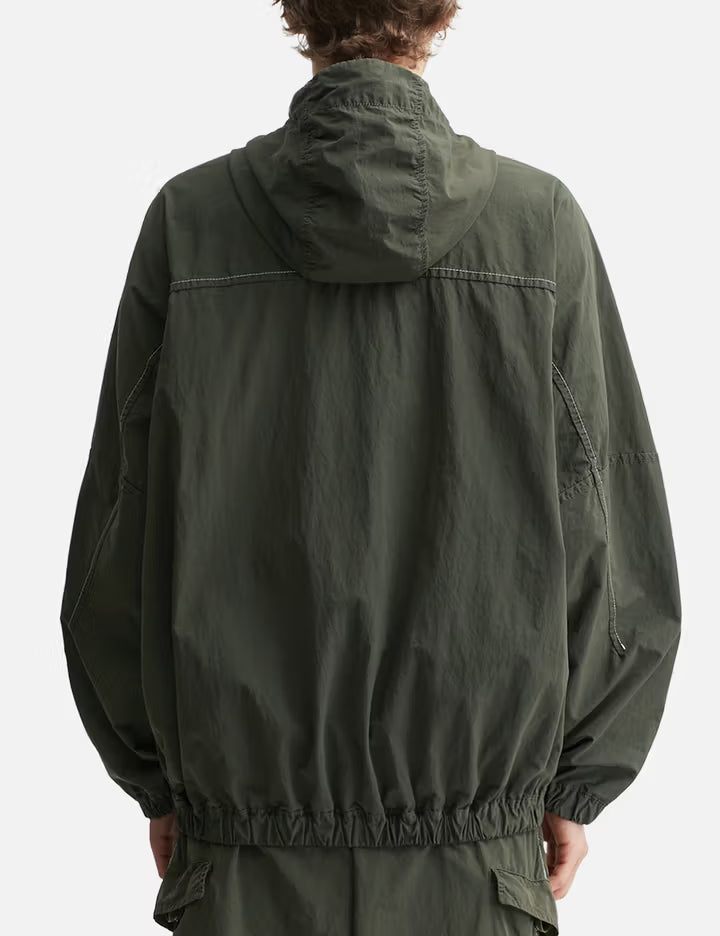 Roa X And Wander Garment Dye Nylon Hooded Jacket