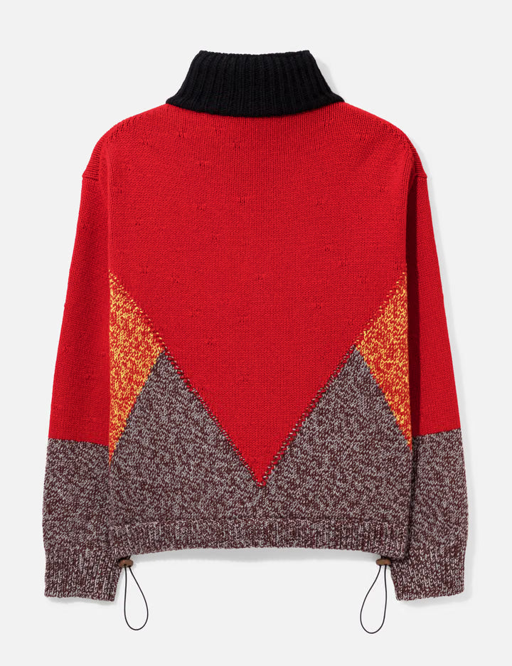 Wool-Cashmere Jacket With "M" Detail