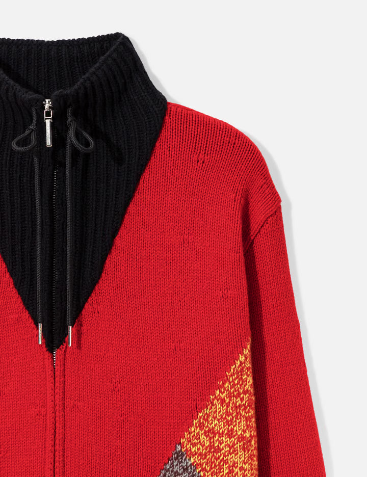 Wool-Cashmere Jacket With "M" Detail
