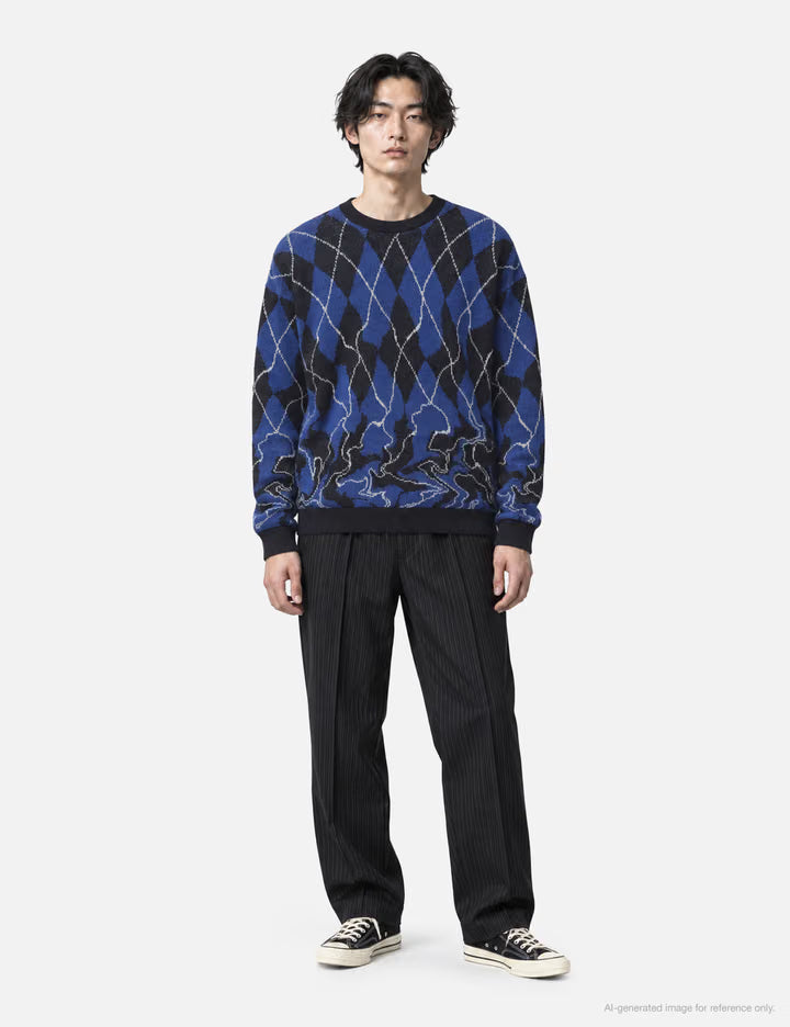 Wool Knit Crew Neck