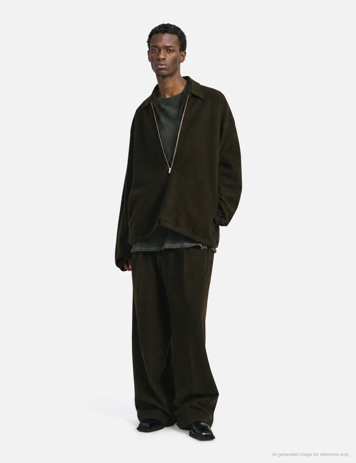 Wool Pull Over Shirt