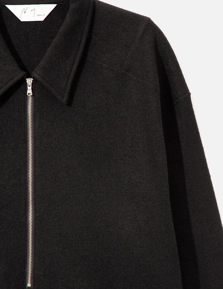 Wool Pull Over Shirt