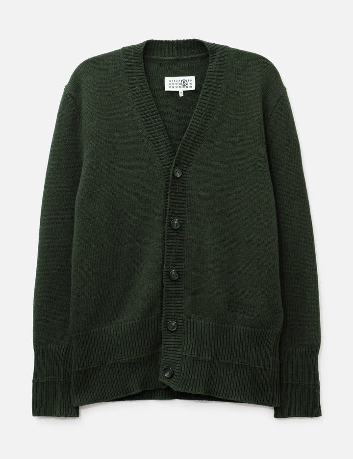 Wool V-Neck Cardigan