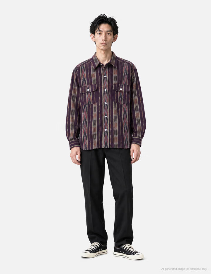 Work Shirt - Ikat Stripe