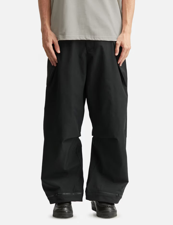 WX-P1 Zip-Extension Wide Trousers