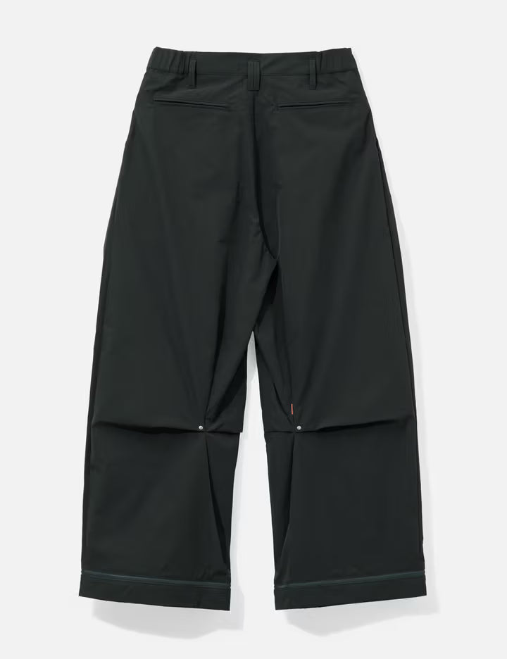 WX-P1 Zip-Extentsion Wide Trousers