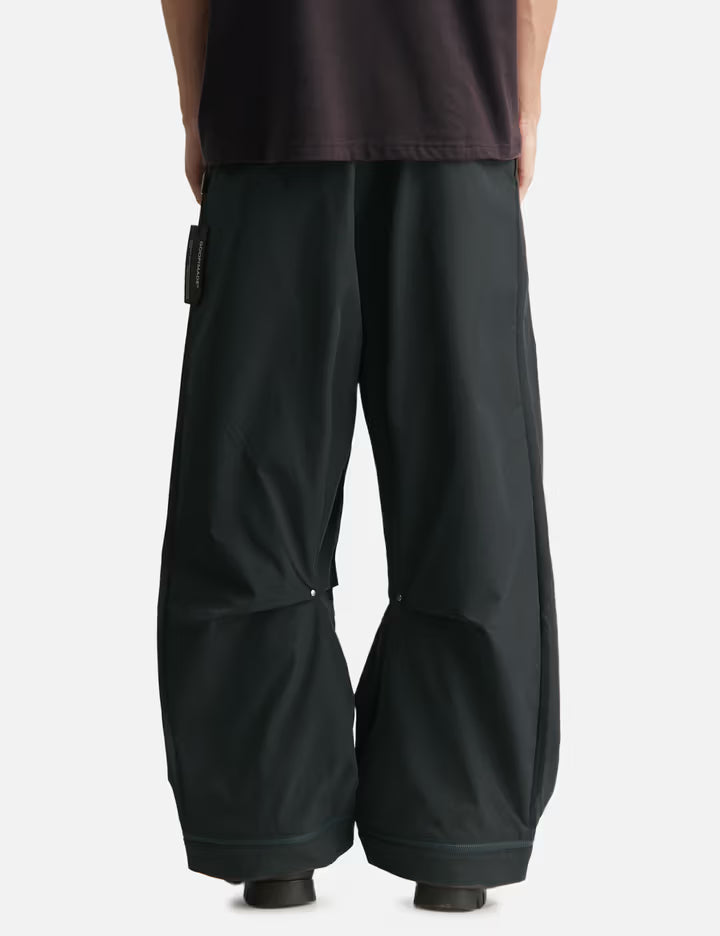 WX-P1 Zip-Extentsion Wide Trousers