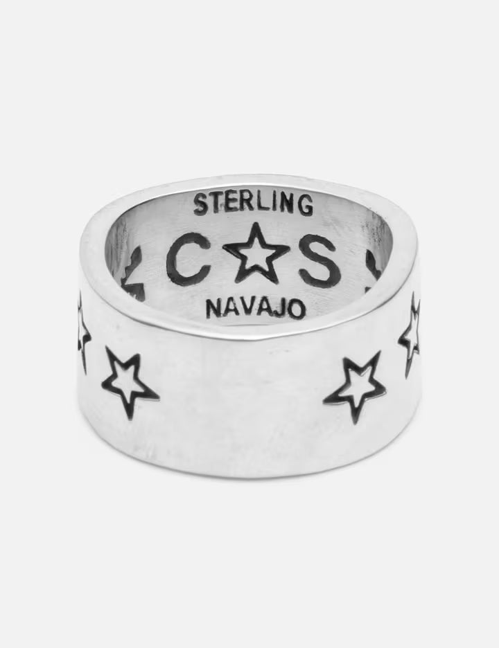 Zig-Zag Star Stamp Ring