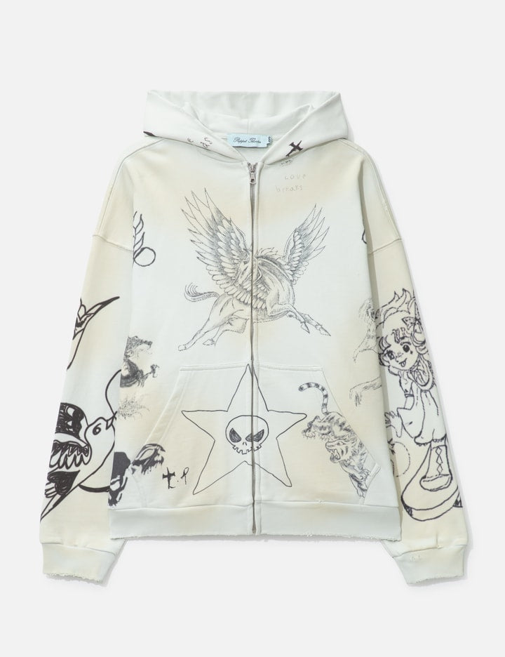 Skin Hoodie Gray