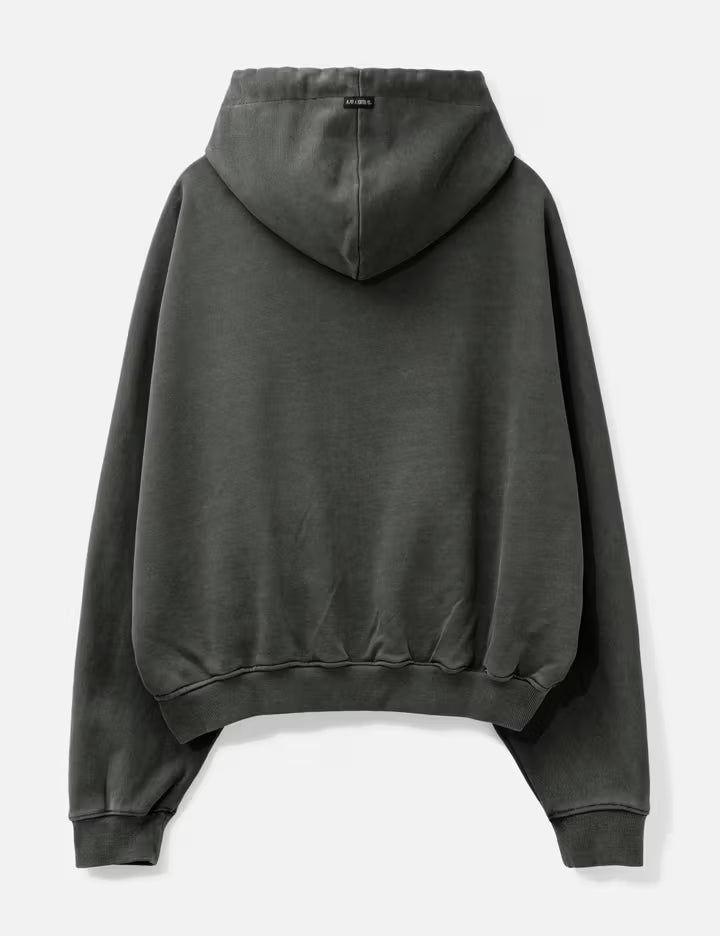 Laced Multi-Drawstring Zip-Up Hoodie
