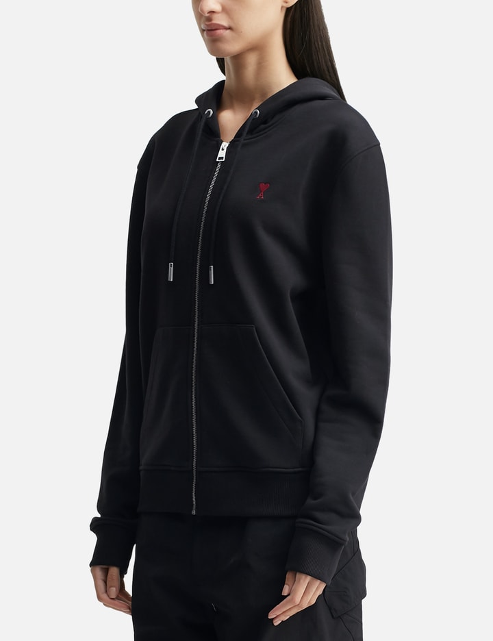Cotton Ami de Coeur Zipped Hoodie