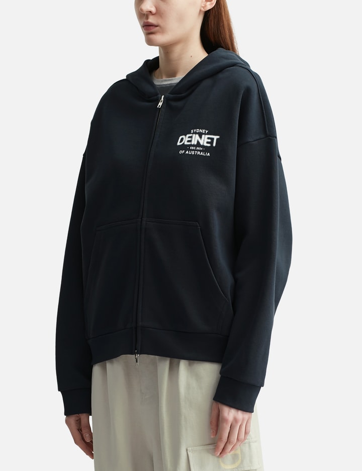 Lost In Sydney Zip-Up Hoodie Navy