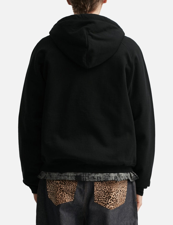 Cursive Small Logo Zip Hoodie