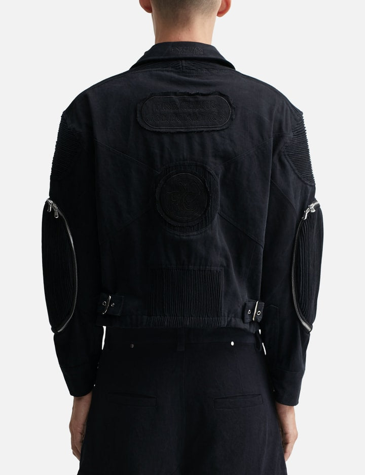 Sun of Metal Quilted Denim Jacket