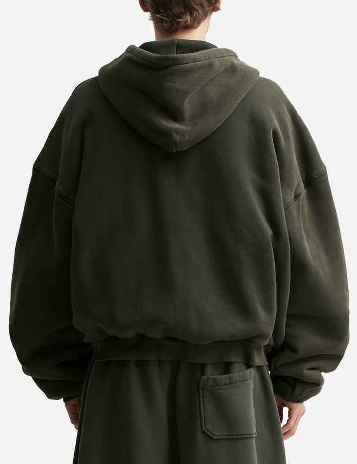 Washed Out Zip Up Hoodie