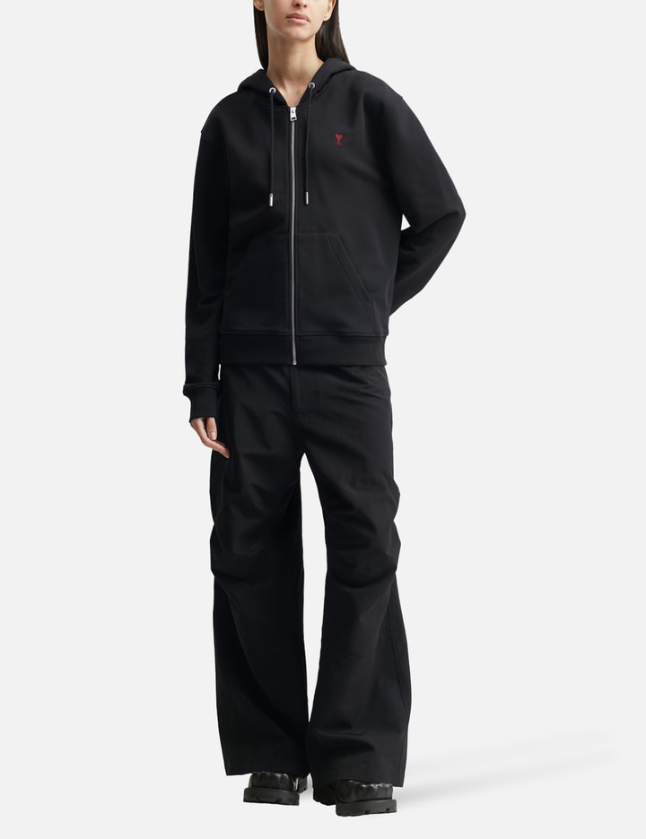 Cotton Ami de Coeur Zipped Hoodie