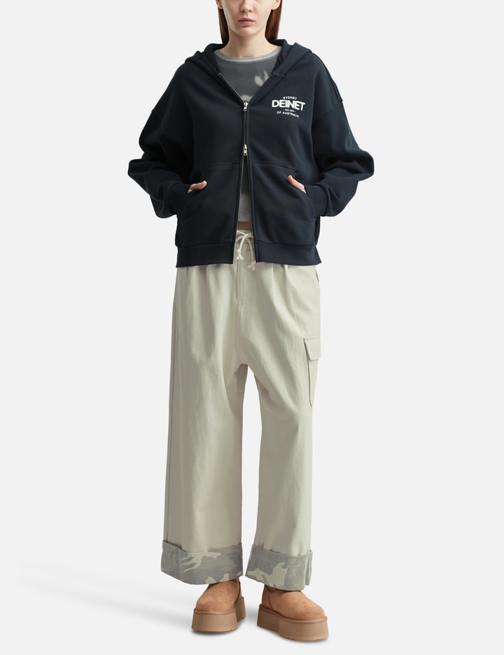 Lost In Sydney Zip-Up Hoodie Navy