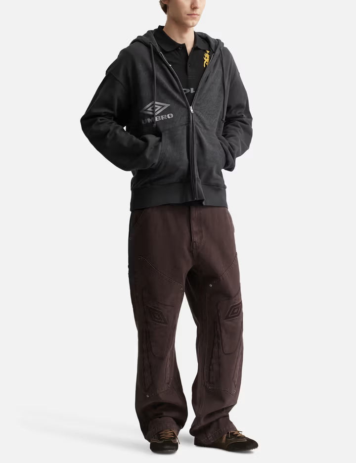 Umbro X Slam Jam Compact Masked Zip Hoodie