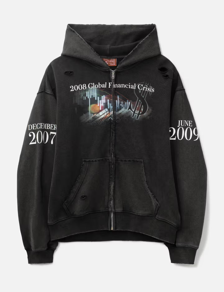 Financial Crisis Destroyed Hoodie