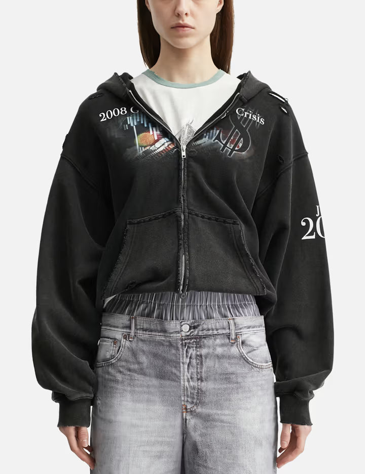 Financial Crisis Destroyed Hoodie