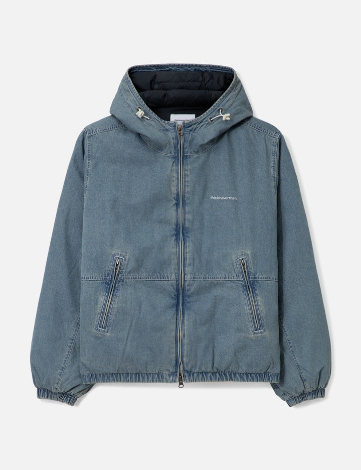 Denim Down Puffer Jacket