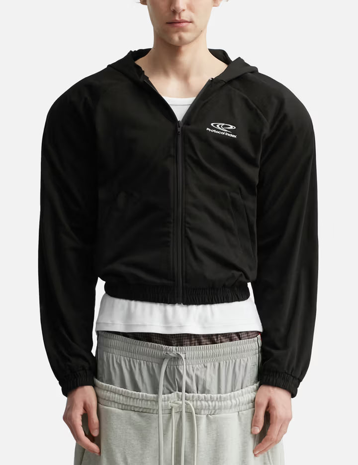 Atheleisure Cotton Zip Hoodie