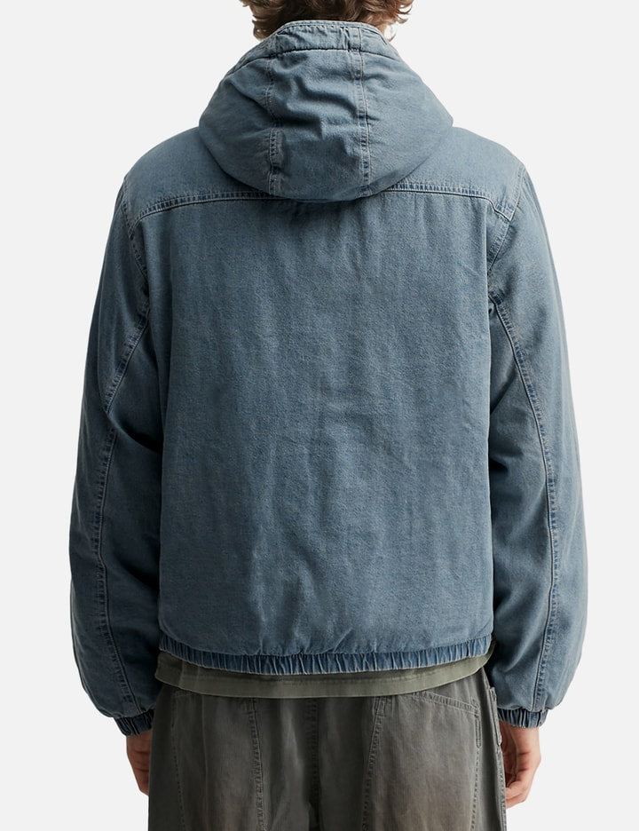 Denim Down Puffer Jacket