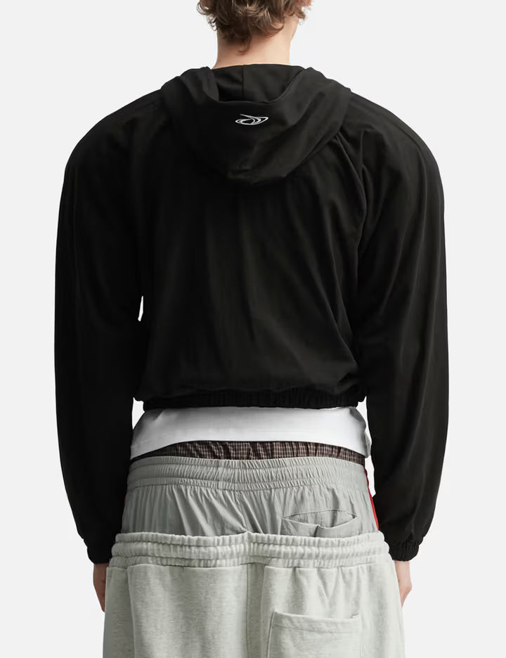 Atheleisure Cotton Zip Hoodie