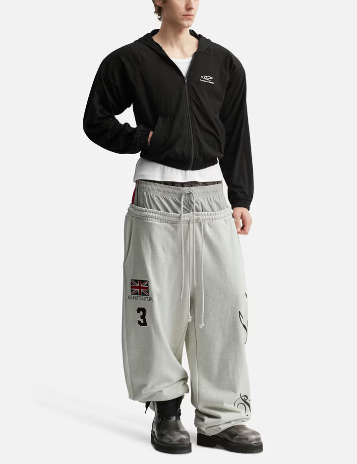 Atheleisure Cotton Zip Hoodie