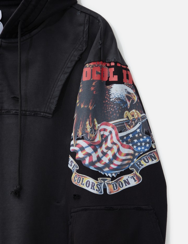 Upside Down Zip Hoodie