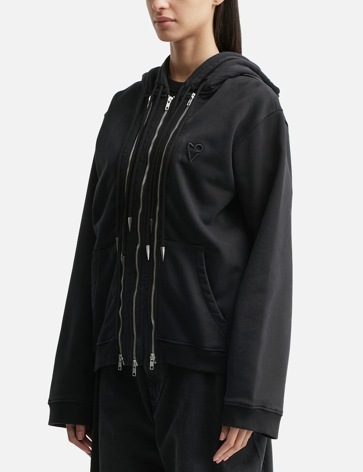 Three Zip Hoodie