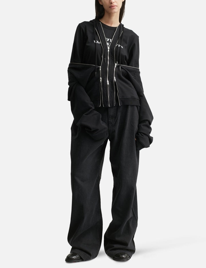 Three Zip Hoodie