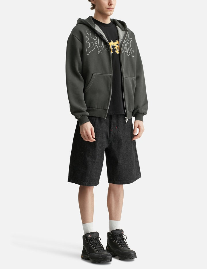 Blotch Zip-Thru Hood