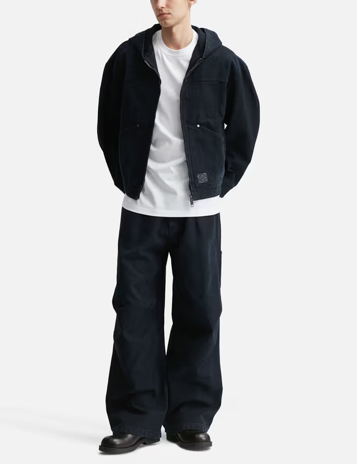 Hood Dyed Denim Jacket