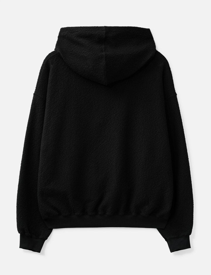 Curved Zip-Up Round Hem Hoodie