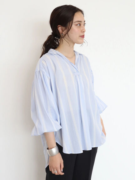 Teni Skipper Gathered Shirt