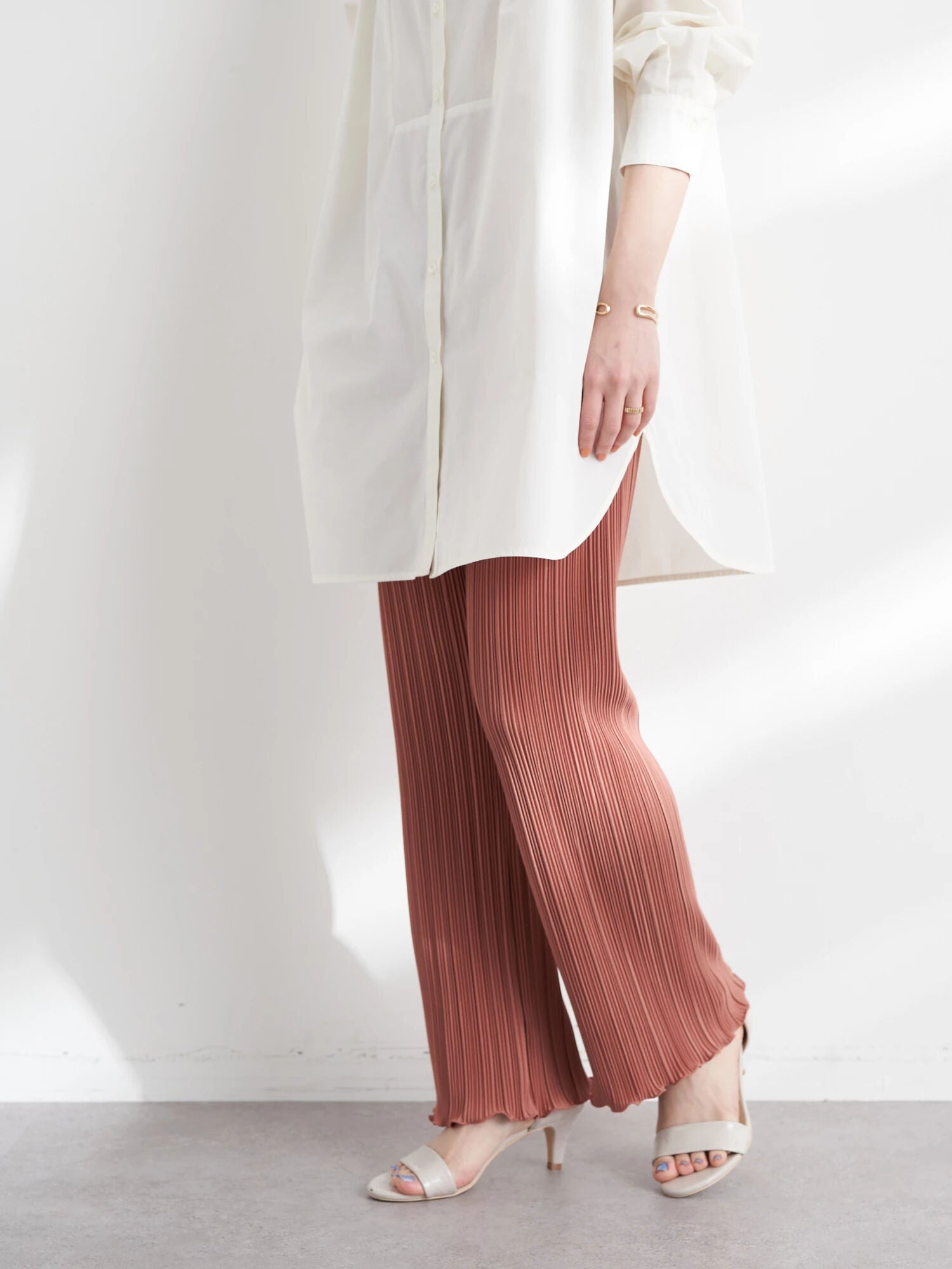 Keinarra Pleated Cut Pants