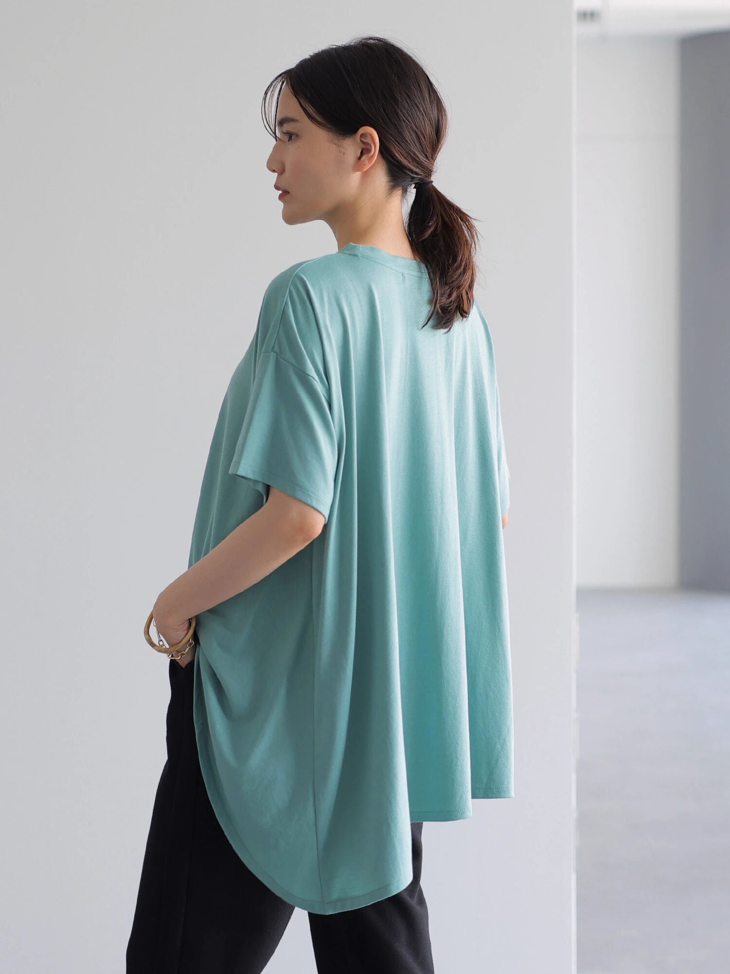 Machi Loose Short Sleeves Blouse