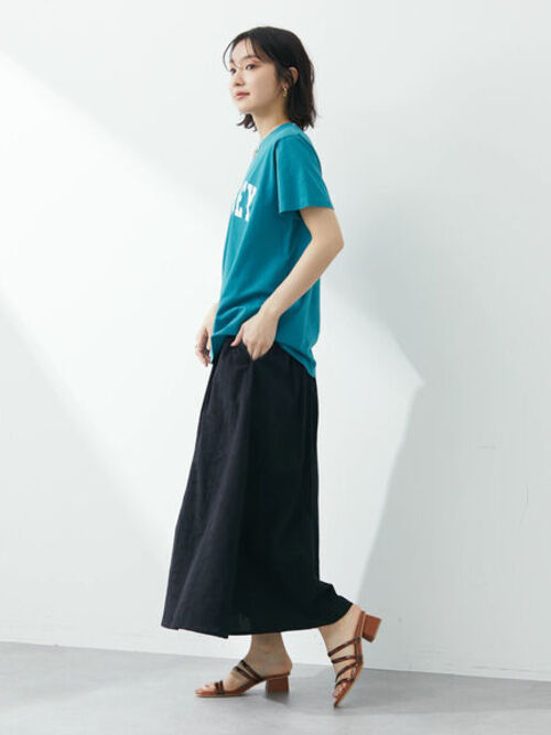 Nanami Indian Cotton Jacquard Long Skirt
