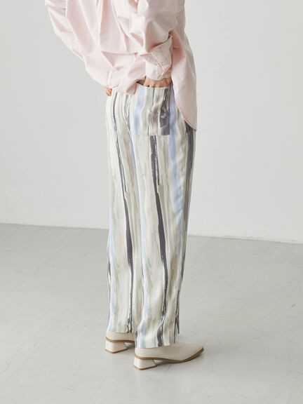 Namika Striped Straight Pants