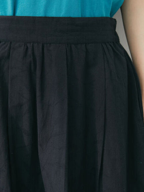 Nanami Indian Cotton Jacquard Long Skirt