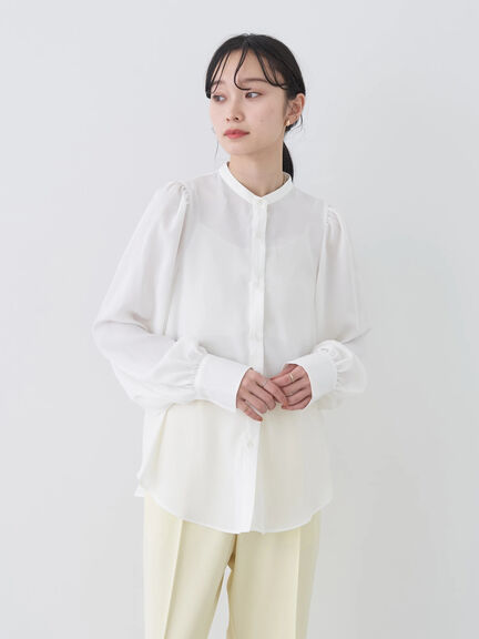 Taiyo 2WAY Big Collar Blouse